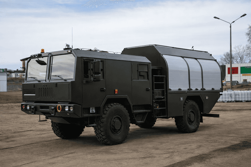 Kontener mobilny rozpoznanie biologiczne – mobilne laboratorium terenowe